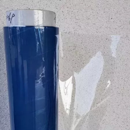 صفائح PVC لامعة شفافة كريستالية